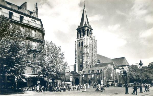 1950 clocher de Saint-Germain-des-Prés